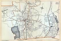 Woburn, Horn Pond, Cummingsville, Woodbrook Cemetery, Massachusetts State Atlas 1909